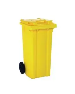 WHEELIE BIN 120 LITRE YELLOW (W480 X D555 X H930MM) 331120