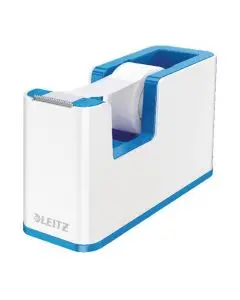 LEITZ WOW TAPE DISPENSER DUAL COLOUR WHITE/BLUE 53641036  (PACK OF 1)