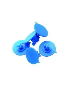 GOSECURE SECURITY SEALS PLAIN ROUND BLUE (PACK OF 500) IMSEALBL