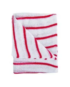 HYGIENE DISHCLOTHS 406X304MM RED/WHITE (PACK OF 10) 100755RD