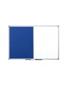 BI-OFFICE DRYWIPE AND FELT COMBINATION BOARD 1200X900MM XA0522170
