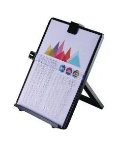 FELLOWES WORKSTATION DOCUMENT HOLDER BLACK 21106