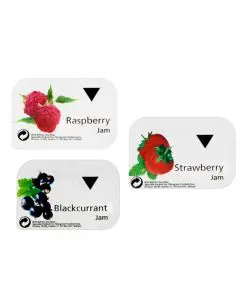 ASSORTED JAM MINI TUB (PACK OF 100 TUBS)