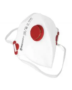 BEESWIFT FOLD FLAT P2 MASK WITH VALVE WHITE   (PACK OF 20)