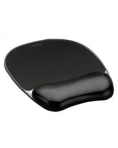 FELLOWES CRYSTALS GEL MOUSE PAD BLACK 9112101