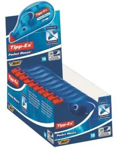 TIPP-EX POCKET MOUSE CORRECTION ROLLER (PACK OF 10) 820789