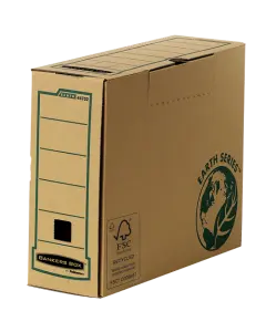 FELLOWES R-KIVE EARTH TRANSFER FILE BROWN (PACK OF 20 FILES) 4470201