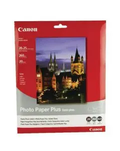 CANON SEMI-GLOSS  8" X 10" SG-201 BUBBLE JET PAPER 260GSM (PACK OF 20 SHEETS)