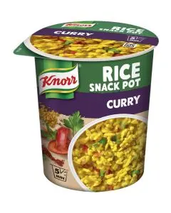 KNORR QUICKLUNCH POT CURRY RICE PACK 8
