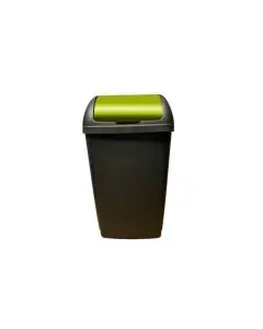 VFM RECYCLING BIN WITH LID 50 LITRE GREEN (DIMENSIONS: W390 X D400 X H510MM) 384288