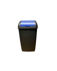 VFM RECYCLING BIN WITH LID 50 LITRE BLUE 384290