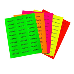 Coloured Labels
