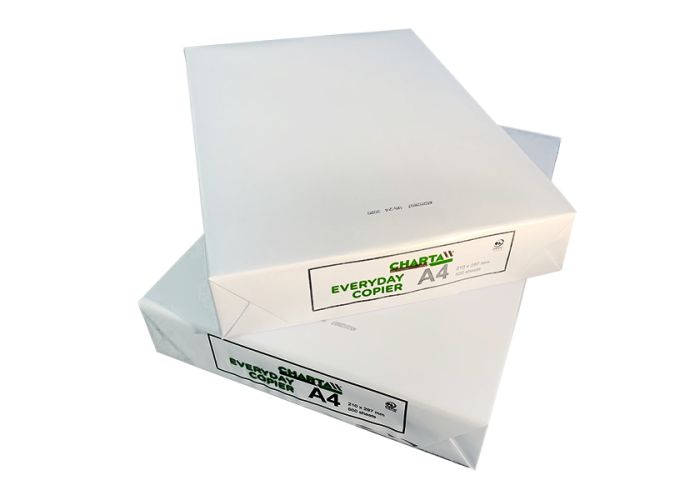 CHARTA A4 PAPER 210 X 297MM WHITE (BOX OF 2,500 SHEETS, 5 REAMS) (B1110)