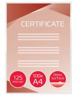 GBC A4 LAMINATING POUCH 250 MICRON CLEAR (PACK OF 100) 3200723