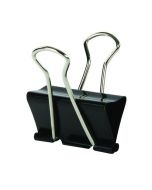 Q-CONNECT FOLDBACK CLIP 42MM BLACK (PACK OF 10 CLIPS) KF01285