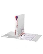 SNOPAKE 2 RING RING BINDER 15MM A4 CLEAR (PACK OF 10 BINDERS) 10119