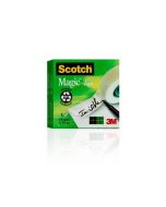 SCOTCH MAGIC TAPE 810 SOLVENT-FREE 19MMX33M TRANSPARENT 8101933 (PACK OF 1)