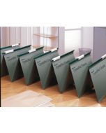 REXEL CRYSTALFILE LINKED SUSPENSION FILE FOOLSCAP GRN(PACK OF 50 FILES)78650