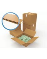SINGLE WALL CORRUGATED DISPATCH CARTONS 203X203X203MM BROWN (PACK OF 25) SC-05