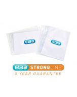 ELBA PUNCHED POCKET POLYPROPYLENE PORTRAIT A3 CLEAR (PACK OF 100 POCKETS) 100080921