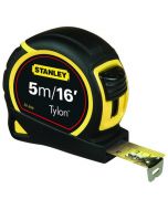 STANLEY RETRACTABLE TAPE MEASURE WITH BELT CLIP 5 METRE 0-30-696