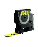 DYMO 45808 D1 LABELMAKER TAPE 19MM X 7M BLACK ON YELLOW S0720880 (PACK OF 1)