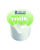 LAKELAND SEMI-SKIMMED MILK POTS (PACK OF 120 POTS) A00879