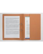 EXACOMPTA GUILDHALL RIGHT HAND TRANSFER SPIRAL POCKET FILE 315GSM FC ORANGE (PACK OF 25 FILES) 211/9063Z