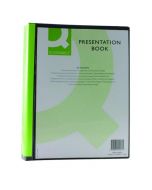 Q-CONNECT PRESENTATION DISPLAY BOOK 60 POCKET A4 BLACK KF01269