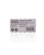BI-OFFICE WHITE LIGHTWEIGHT MAGNETIC ERASER AA0105 BQ53105 (PACK OF 1)