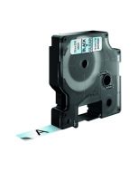 DYMO 45010 D1 LABELMAKER TAPE 12MM X 7M BLACK ON CLEAR S0720500 (PACK OF 1)