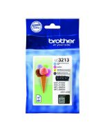 BROTHER LC3213 4 COLOUR INK CARTRIDGE MULTIPACK LC32123VAL