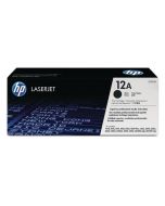 HP 12A BLACK LASERJET TONER CARTRIDGE (PACK OF 2) Q2612AD