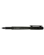 Q-CONNECT OHP PEN PERMANENT FINE BLACK (PACK OF 10) KF01068