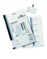 DURABLE BADGEMAKER INSERTS 54X90MM (PACK OF 200) 1455/02 (PACK OF 20 SHEETS)