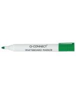 Q-CONNECT DRYWIPE MARKER PEN GREEN (PACK OF 10) KF26009