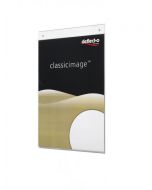 DEFLECTO PORTRAIT WALL SIGN HOLDER A4 (TOP LOADING DESIGN, MADE OF STURDY PLASTIC) DE470YTCRY (PACK OF 1)