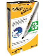 BIC VELLEDA 1751 DRYWIPE MARKER ASSORTED (PACK OF 4) 1199001754