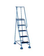 LIGHT BLUE 5 TREAD STEP LADDER (LOAD CAPACITY: 120KG) 385142