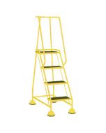 YELLOW 4 TREAD STEP LADDER (LOAD CAPACITY: 125KG) 385141