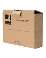 Q-CONNECT TRANSFER CASE BROWN (PACK OF 20 CASES) KF21666