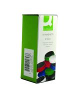 Q-CONNECT ROUND MAGNET 25MM ASSORTED (PACK OF 10) KF02643