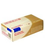 SHIELD POWDERED BLUE MEDIUM VINYL GLOVES (PACK OF 100) GD11