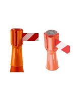VFM ORANGE RETRACTABLE WEB BELT FOR TRAFFIC CONES 329334