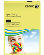 XEROX SYMPHONY PASTEL YELLOW A4 PAPER 80GSM (PACK OF 500 SHEETS, 1 REAM)