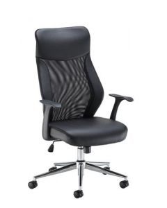Fonseca Executive Armchair with Chrome Base