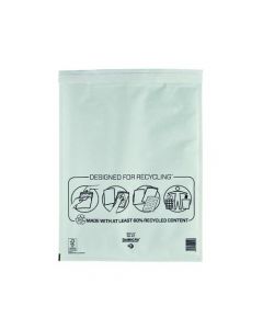 MAIL LITE BUBBLE LINED POSTAL BAG SIZE K7 350X470MM WHITE (PACK OF 50)
