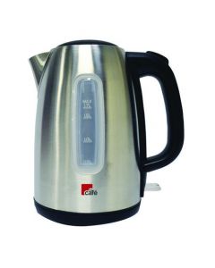 MYCAFE BRUSHED STAINLESS STEEL 1.7 LITRE JUG KETTLE EV7710