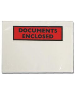 GOSECURE DOCUMENT ENVELOPES DOCUMENTS ENCLOSED SELF ADHESIVE A6 (PACK OF 1000) 4302002
