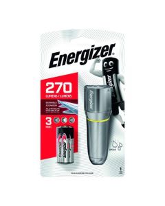 ENERGIZER VALUE SMALL METAL TORCH 3XAAA SILVER 633657 (PACK OF 1)